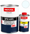 Mercedes 147 ARKTIKWEISS - NOVOL OPTIC 2k Acrylic Topcoat