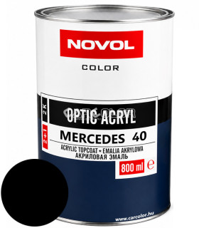 Mercedes 40 Black - NOVOL OPTIC 2k Acrylic Topcoat