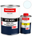 Opel 474 White - NOVOL OPTIC 2k Acrylic Topcoat