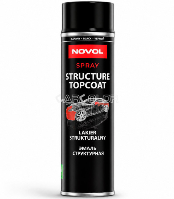 NOVOL Structure Topcoat Strukturált Akril Festék Spray