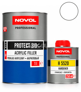 NOVOL PROTECT 310 Acrylic Filler Primer 4+1 HS P1 White