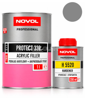 NOVOL PROTECT 330 TRIO Acrylic Filler Primer 5+1 P3 Grey