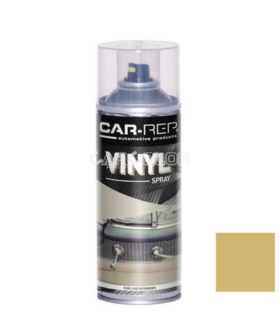 Car-Rep RAL1002 Sand Yellow Vinyl & Leather Spray 400 ml