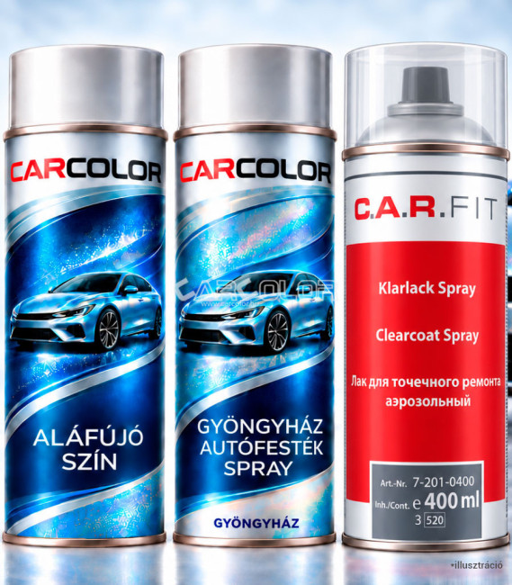 Custom filled Car Paint Aerosol (PEARL Colors)