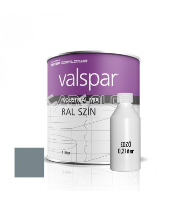 2K Magasfényű Rozsdagátló Ipari Festék - RAL 7000 - FEHGRAU (1,4l)