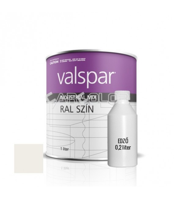 2K Magasfényű Rozsdagátló Ipari Festék - RAL 9002 - GRAUWEISS (1,4l)