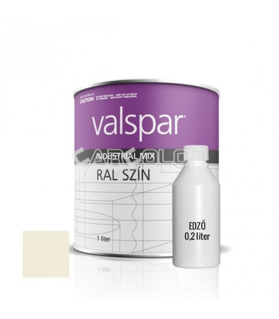 2K Matt Anti-rust Paint - RAL1013 - PERLWEISS (1,4l)