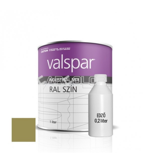 2K Matt Anti-rust Paint - RAL1020 - OLIVGELB (1,4l)