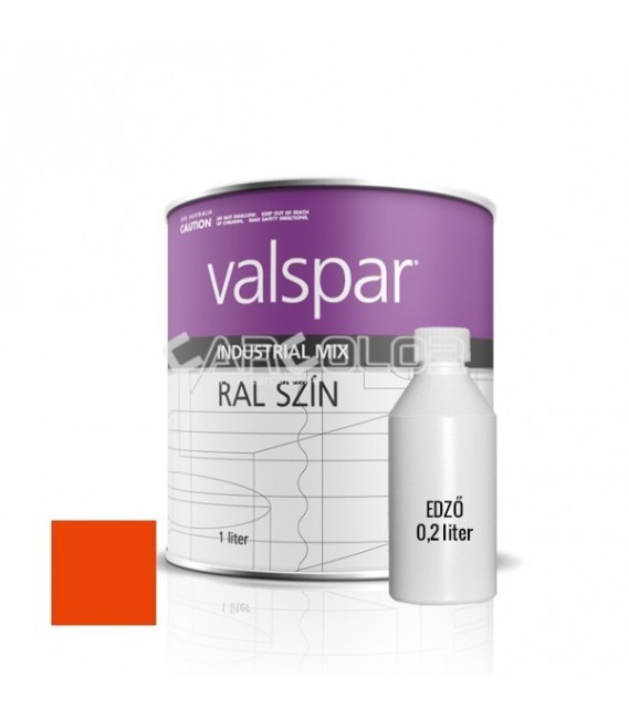 2K Matt Anti-rust Paint - RAL2009 - VERKEHRSORANGE (1,4l)