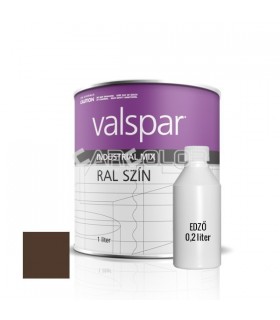 2K Matt Anti-rust Paint - RAL8027 - LEDERBRAUN (1,4l)