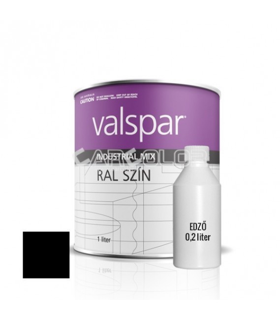 2K Matt Anti-rust Paint - RAL9005 - TIEFSCHWARZ (1,4l)