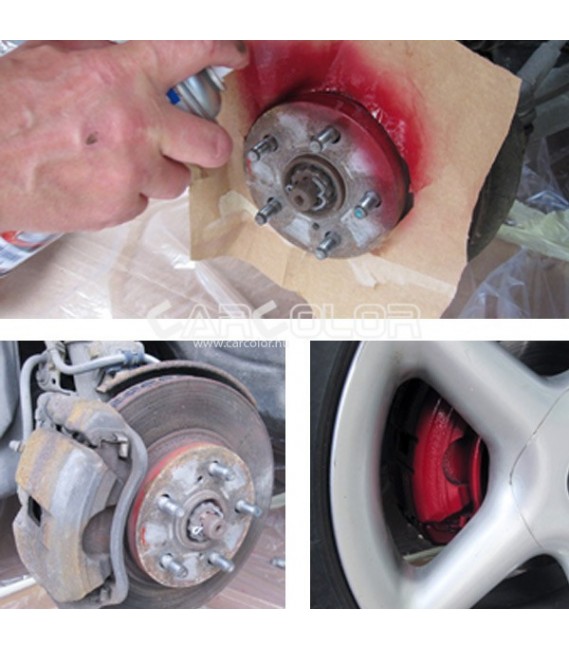 Heat Resistant Spray - Red 250 °C  (400ml)