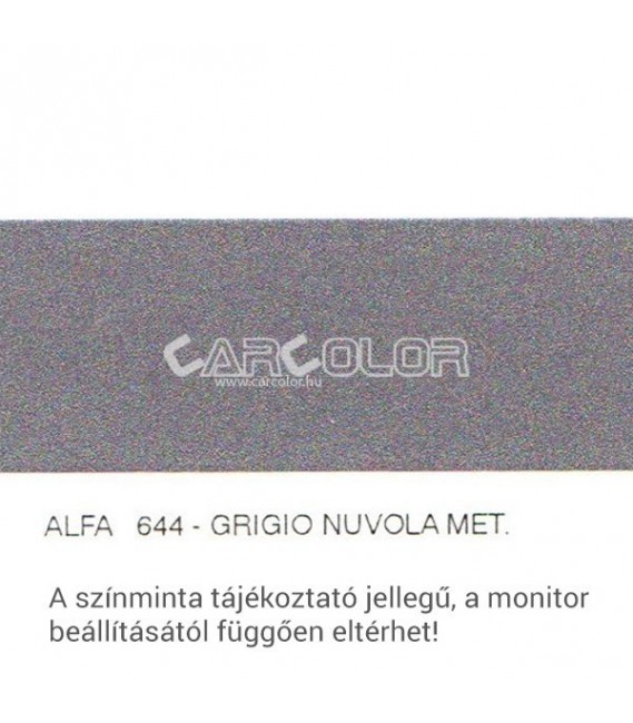 Alfa Romeo Metallic Base Color: 644