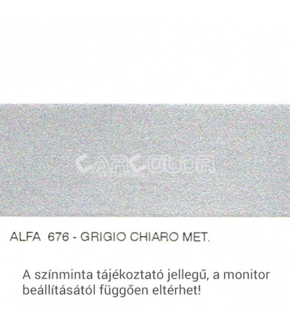 Alfa Romeo Metallic Base Color: 676