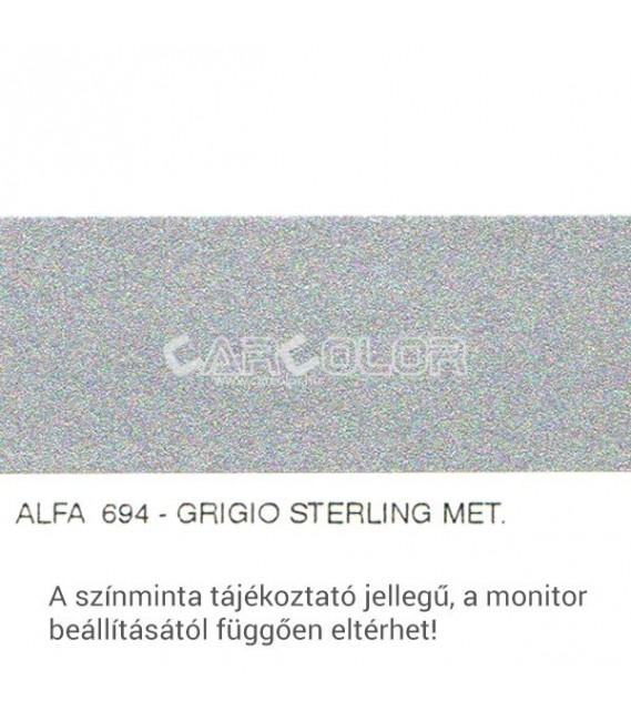 Alfa Romeo Metallic Base Color: 694