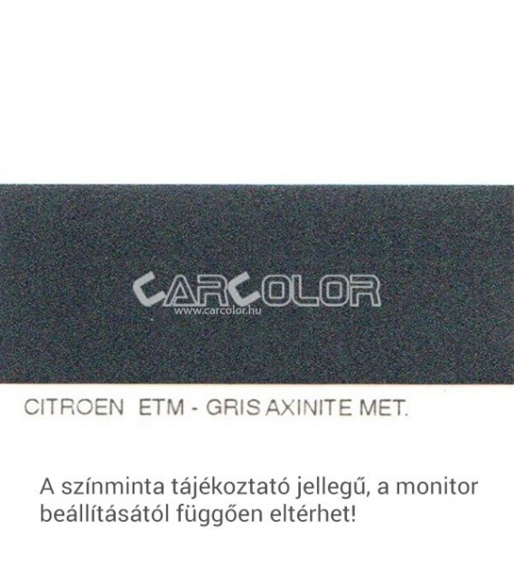 Citroen Metallic Base Color: ETM