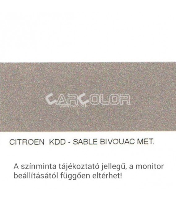 Citroen Metallic Base Color: KDD