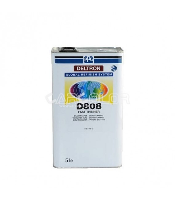 PPG Deltron D808 Fast Thinner  (5L)
