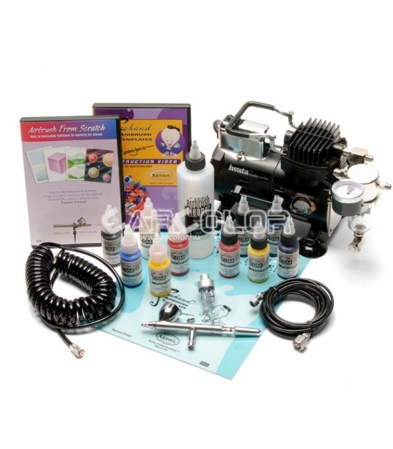 IWATA  Deluxe  Airbrush Set DLXIS850CS (N2000)
