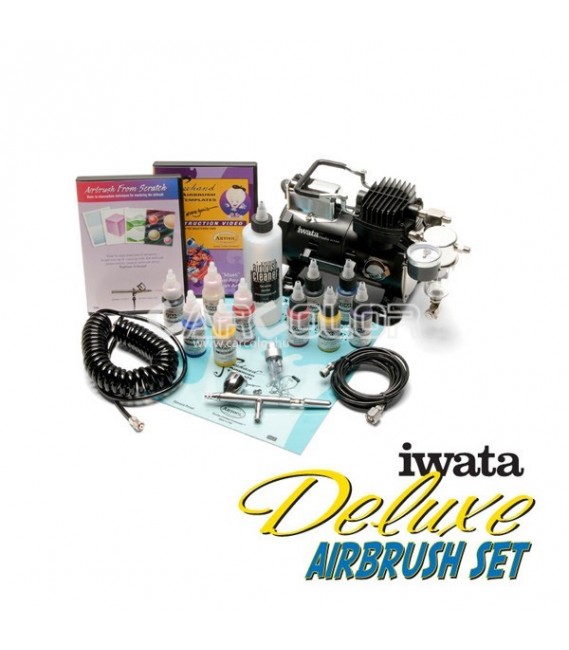 IWATA  Deluxe  Airbrush Set DLXIS850CS (N2000)