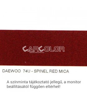 Daewoo Metallic Base Color: 74U