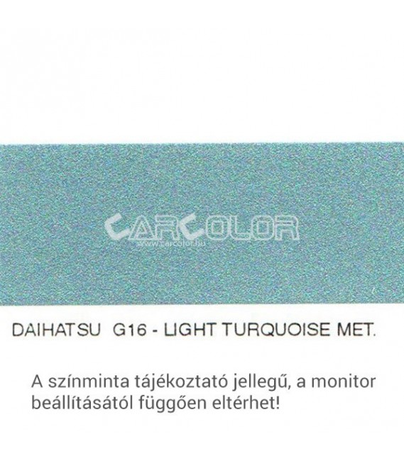 Daihatsu Metál Bázis Autófesték Színkód: G16