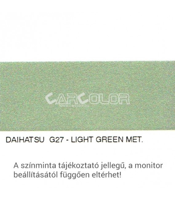 Daihatsu Metallic Base Color: G27