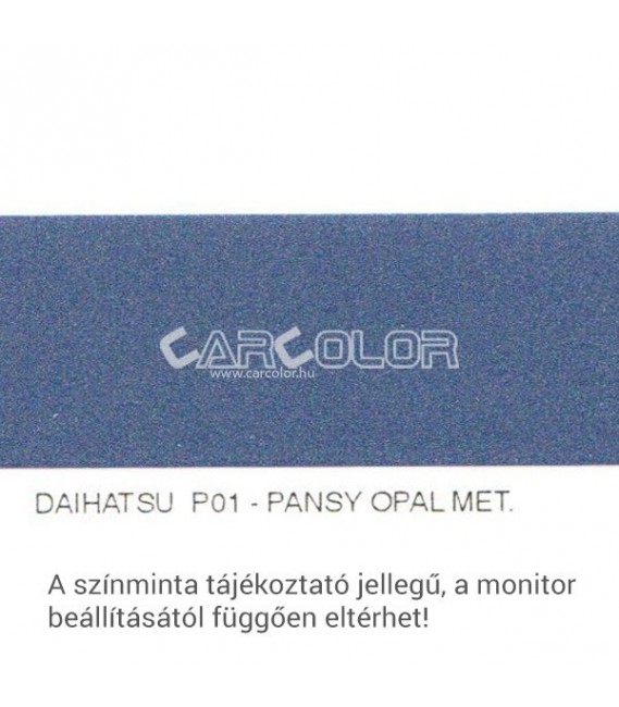 Daihatsu Metál Bázis Autófesték Színkód: P01