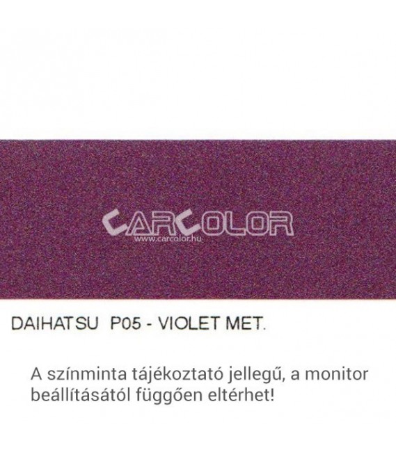 Daihatsu Metallic Base Color: P05