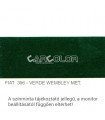 Fiat Metallic Base Color: 396A