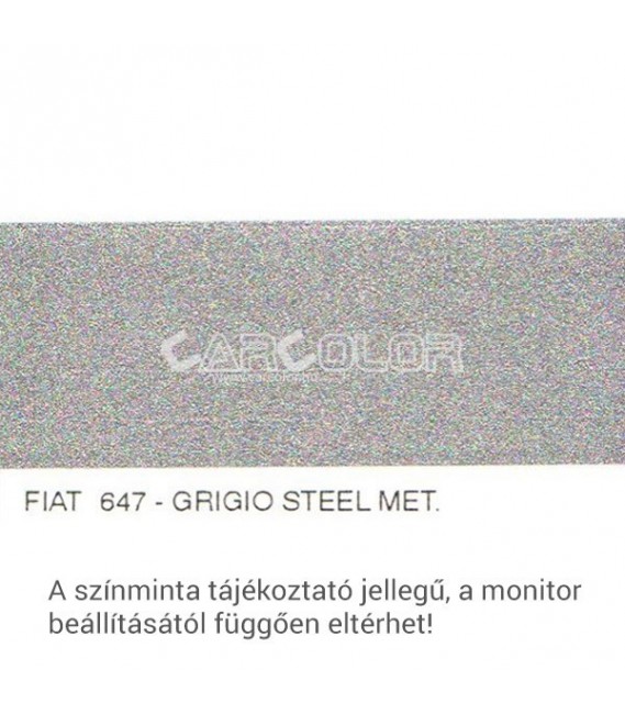 Fiat Metallic Base Color: 647