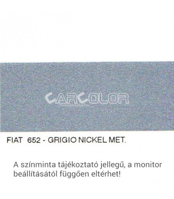Fiat Metallic Base Color: 652
