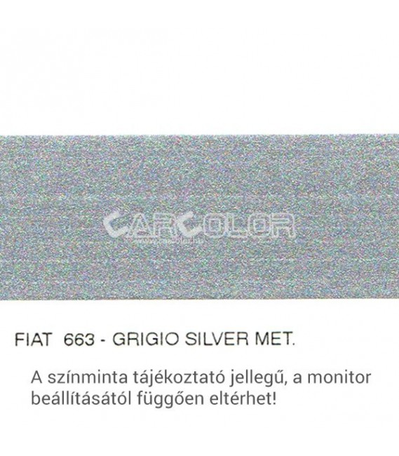 Fiat Metallic Base Color: 663
