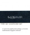 Ford Metallic Base Color: 483