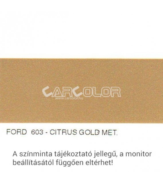 Ford Metallic Base Color: 603