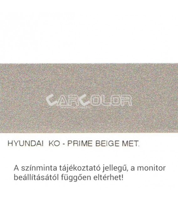 Hyundai Metallic Base Color: KO