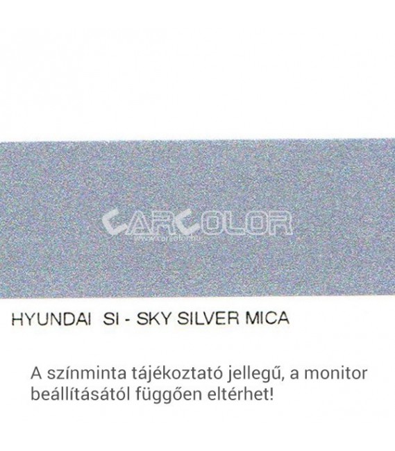 Hyundai Metallic Base Color: SI