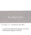Hyundai Metallic Base Color: YK