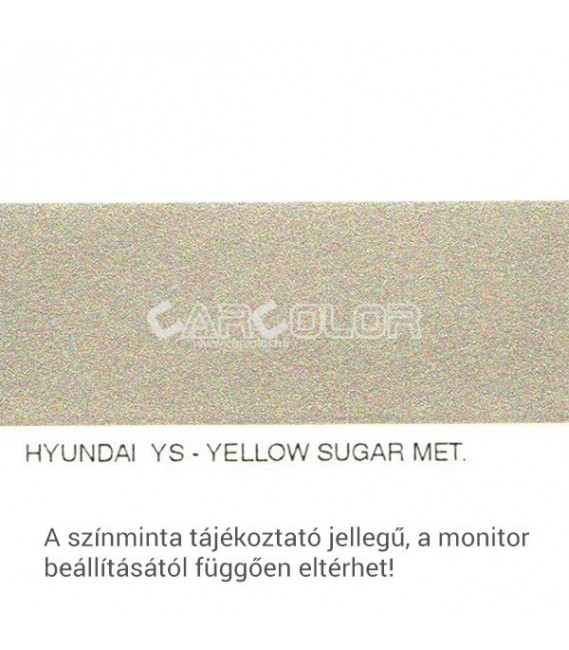 Hyundai Metallic Base Color: YS