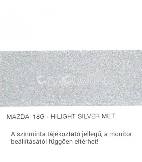 Mazda Metál Bázis Autófesték Színkód: 18G