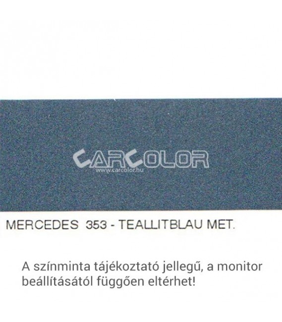 Mercedes Metallic Base Color: 353