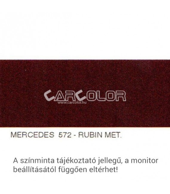 Mercedes Metál Bázis Autófesték Színkód: 572