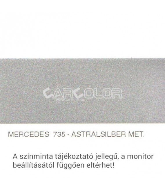 Mercedes Metallic Base Color: 735