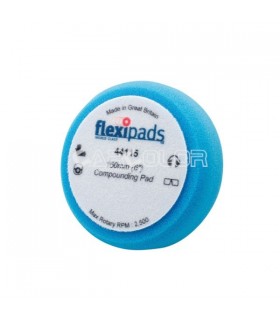 Flexipads FLE44115 44115 Blue Compounding / Polishing Foam 150 x 50 Velcro