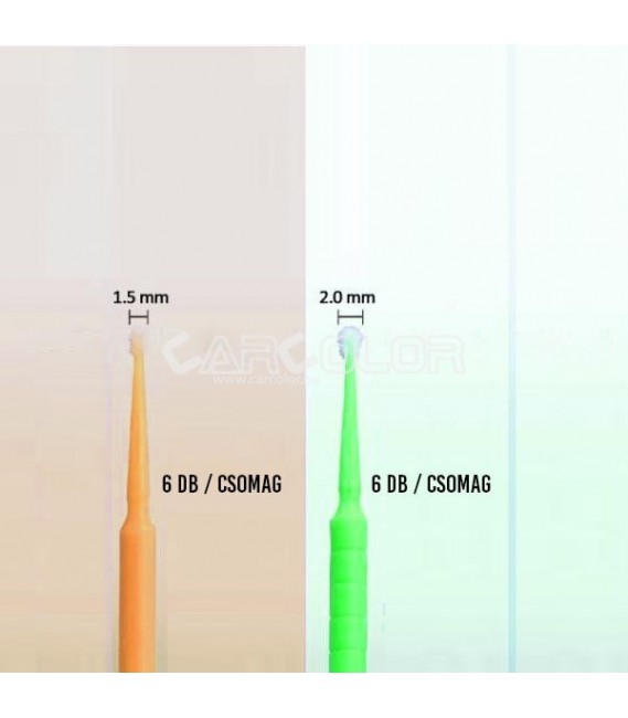 Apró sérülés javító autófesték stift Színkód Alapján - 12 db Mikro ecsettel