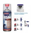 Spray Max 2K Epoxy Primer Filler Rozsdagátló Alapozó Spray - Szürke