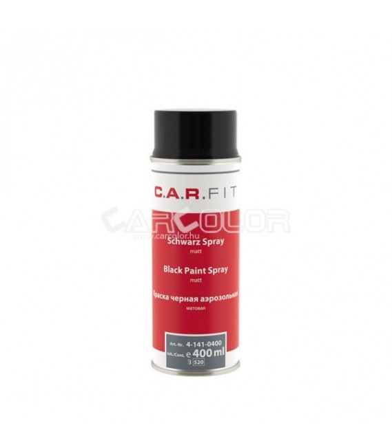 C.A.R. Fit Black Matt Aerosol (400ml)