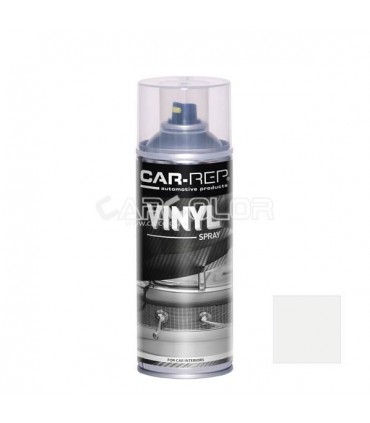 Car-Rep Fehér Vinyl Műszerfal, Bőr, Textil felújító Spray Festék RAL9003 (400ml)