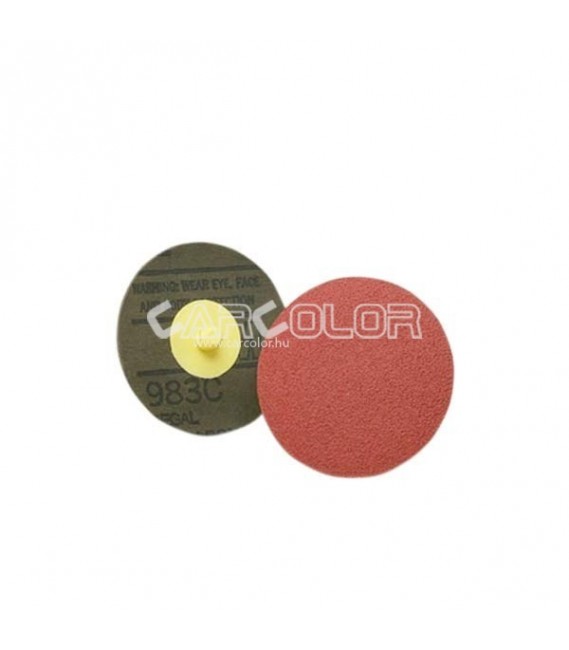 3M 22398 Roloc Coated Cloth-Backed Abrasive Disc 50mm Diameter, Grade 36YF