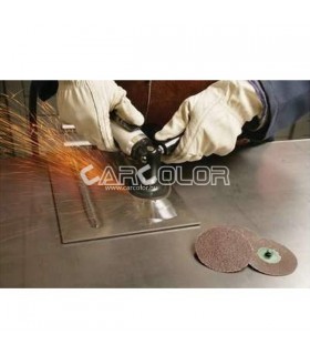 3M 22398 Roloc Coated Cloth-Backed Abrasive Disc 50mm Diameter, Grade 36YF